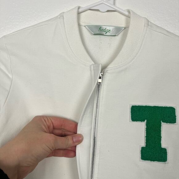 Hedge New York Vale Preppy Vintage Inspired Varsity Letterman Jacket XS - Picture 3 of 5